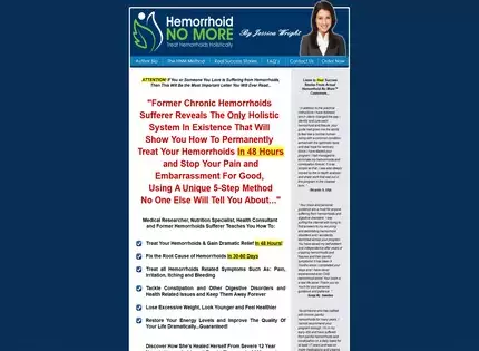 Homepage - Hemorrhoid No More Review
