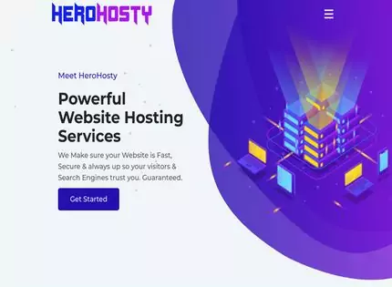 Homepage - HeroHosty Review