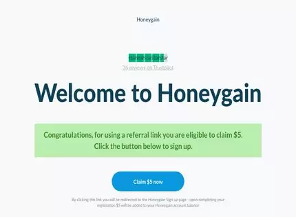 Homepage - Honeygain Review