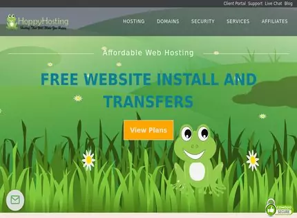 Homepage - HoppyHosting Review
