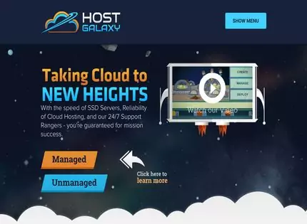 Homepage - Host Galaxy Review
