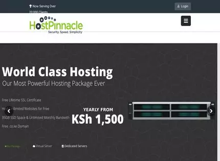 Homepage - HostPinnacle Review