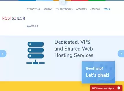 Homepage - HostSailor Review