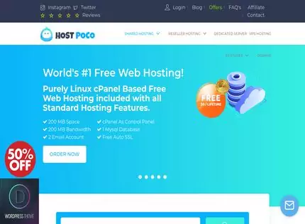 Homepage - Hostpoco Review
