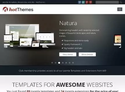 Homepage - HotThemes Review