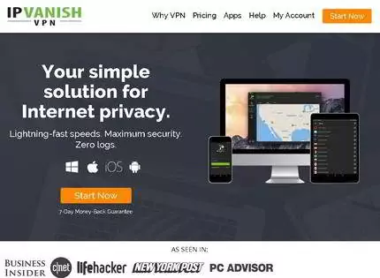 Homepage - IPVanish VPN Review