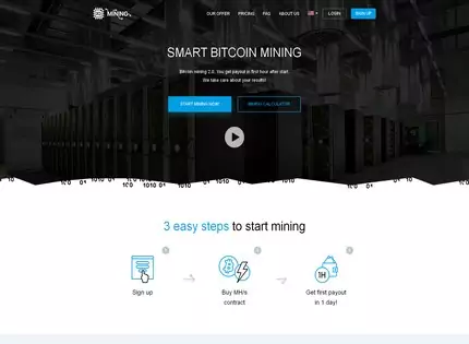 Homepage - IQ Mining Review