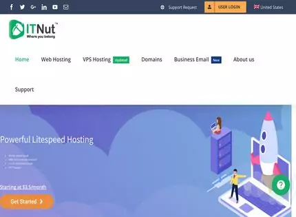 Homepage - IT Nut Hosting Review