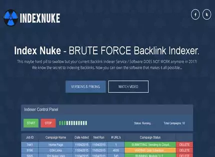 Homepage - Index Nuke Review