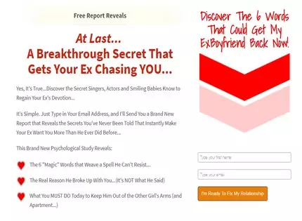 Homepage - Infatuate Your Ex Review