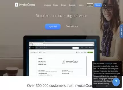 Homepage - InvoiceOcean Review