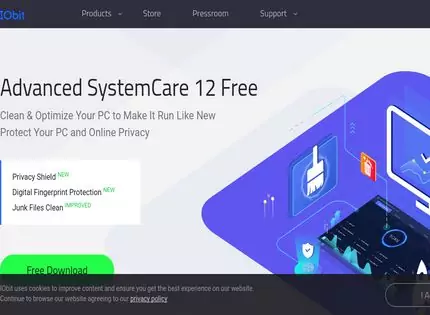 Homepage - IoBit Malware Fighter Review