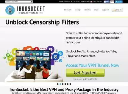 Homepage - IronSocket Review