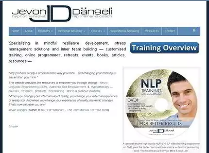 Homepage - Jevon Dangeli Coaching Review