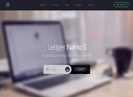 Homepage - Ledger Wallet Review