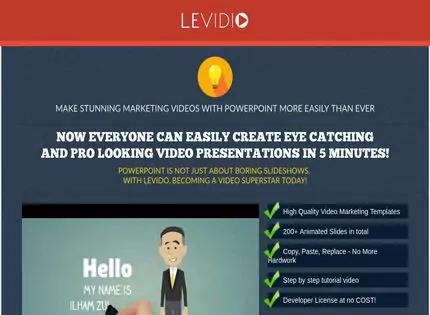 Homepage - Levidio Review