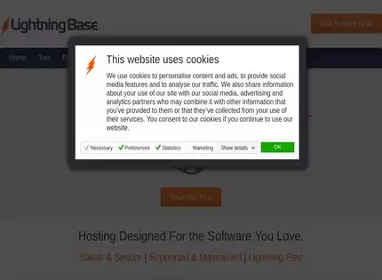 Homepage - Lightning Base Review
