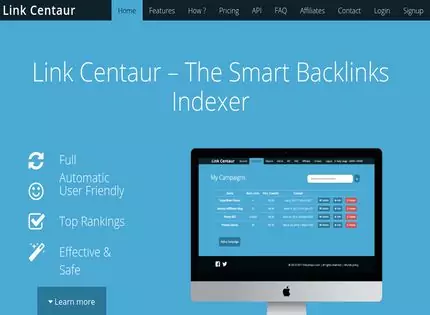 Homepage - Link Centaur Review