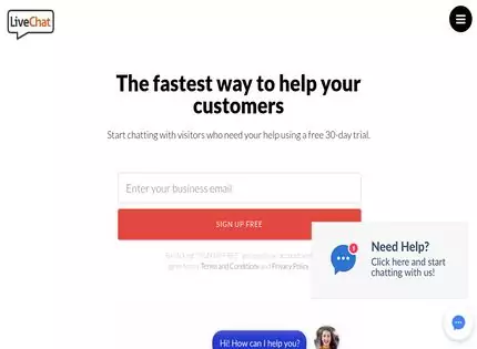 Homepage - LiveChatInc Review
