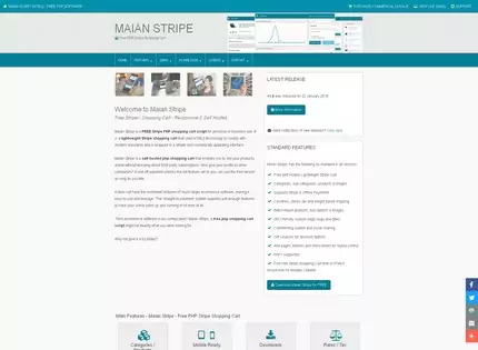 Homepage - Maian Stripe Review