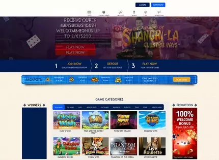 Homepage - Mail Casino Review