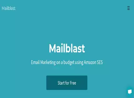 Homepage - Mailblast Review