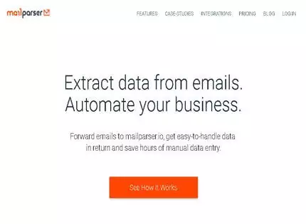 Homepage - Mailparser.io Review