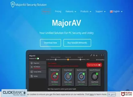 Homepage - MajorAV Review