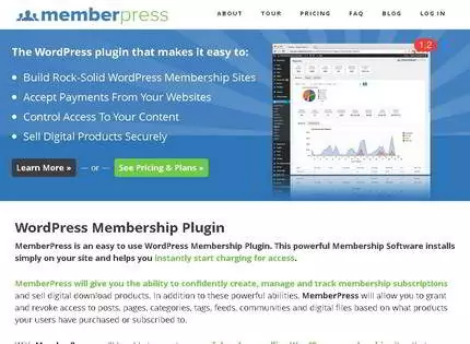 Homepage - MemberPress Review