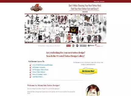 Homepage - Miami Ink Tattoo Designs Review