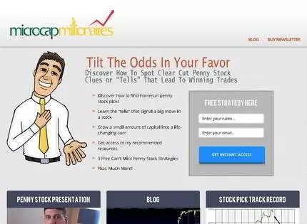 Homepage - Microcap Millionaires Review