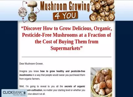 Homepage - Mushroom Growing 4 You Review