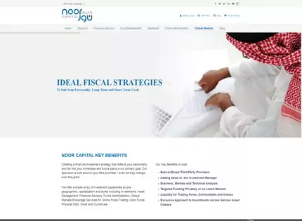 Homepage - Noor Capital Review