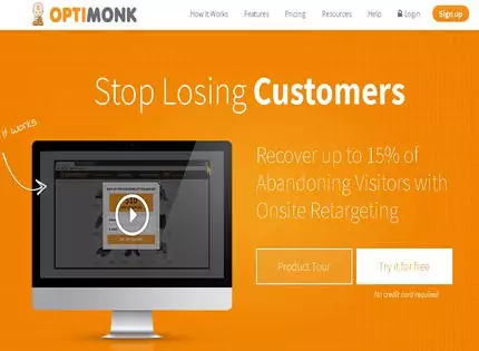 Homepage - OptiMonk Review