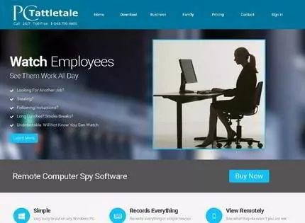 Homepage - PC Tattletale Review