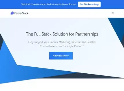 Homepage - PartnerStack Review