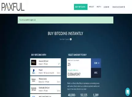 Homepage - Paxful Review