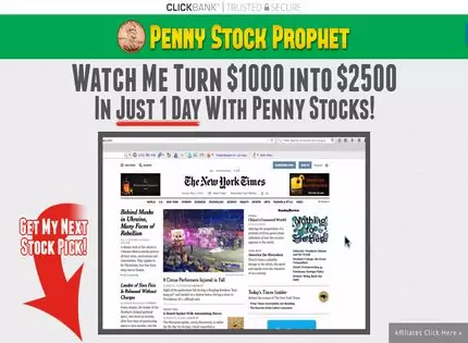 Homepage - Penny Stock Prophet Review