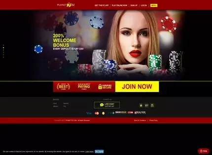 Homepage - Planet 7 Oz Casino Review