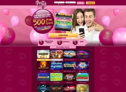 Homepage - Pretty Wins Casino Review