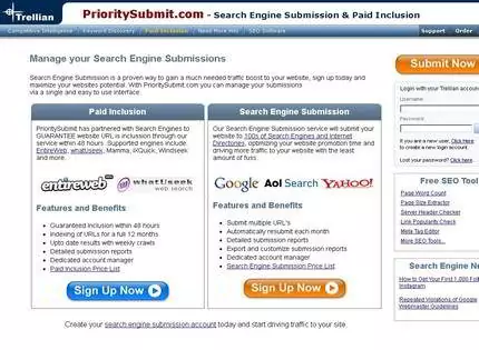 Homepage - PrioritySubmit Review