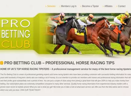 Homepage - Pro Betting Club Review