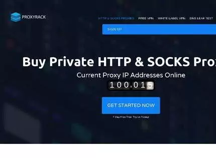 Homepage - Proxy Rack Review