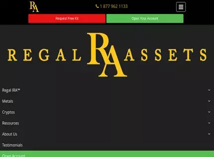 Homepage - Regal Assets Review