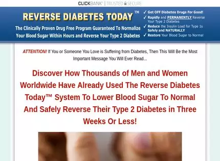 Homepage - Reverse Diabetes Today Review