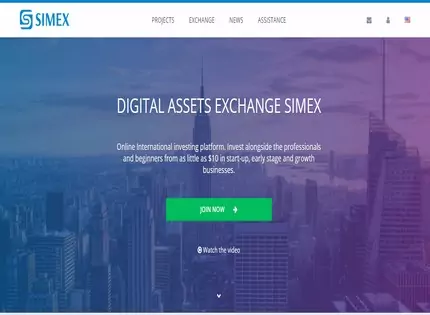 Homepage - SIMEX.global Review