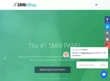 Homepage - SMM eShop Review