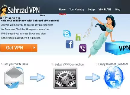 Homepage - Sahrzad VPN Review