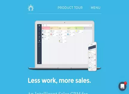 Homepage - Salesflare Review