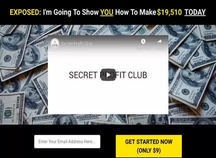 Homepage - Secret Profit Club Review